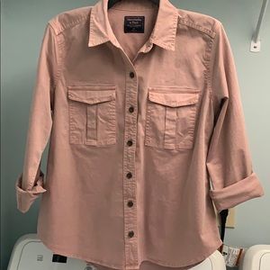 Abercrombie & Fitch long sleeve button down shirt